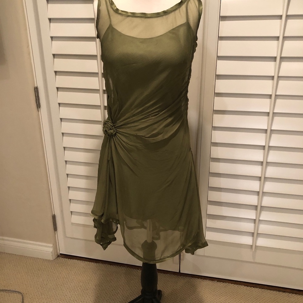 Max Studio silk dress XS